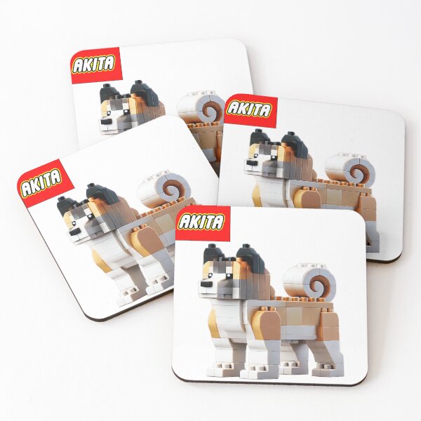 Item preview, Blocky American Akita designed and sold by teeks82.