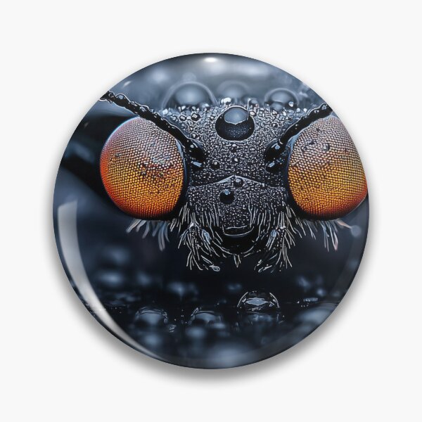 Item preview, Insect with large eyes and Water Drops designed and sold by DigiCre8.