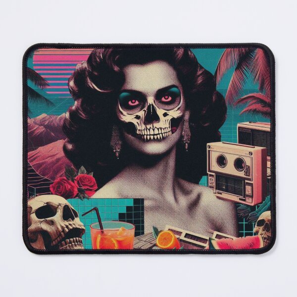 Item preview, Vaporwave Horror Woman designed and sold by PulpVintage.