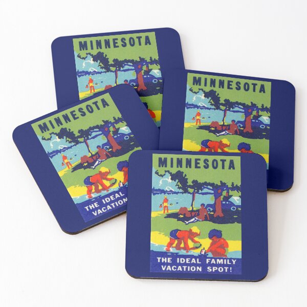 Item preview, 1940 Minnesota, Ideal Vacation Spot designed and sold by historicimage.