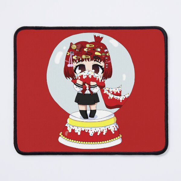 Item preview, Red Baby in Snow Globe designed and sold by RedBabyDraws.