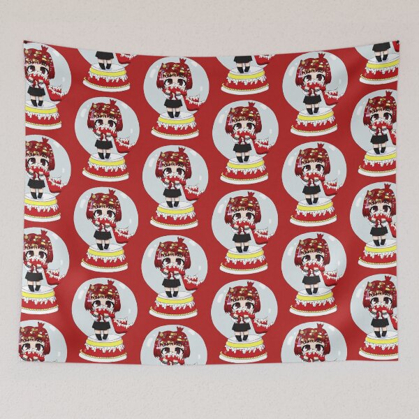 Item preview, Red Baby in Snow Globe designed and sold by RedBabyDraws.