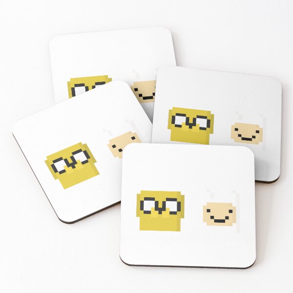 Item preview, pixel art of finn and jake designed and sold by B3arly.