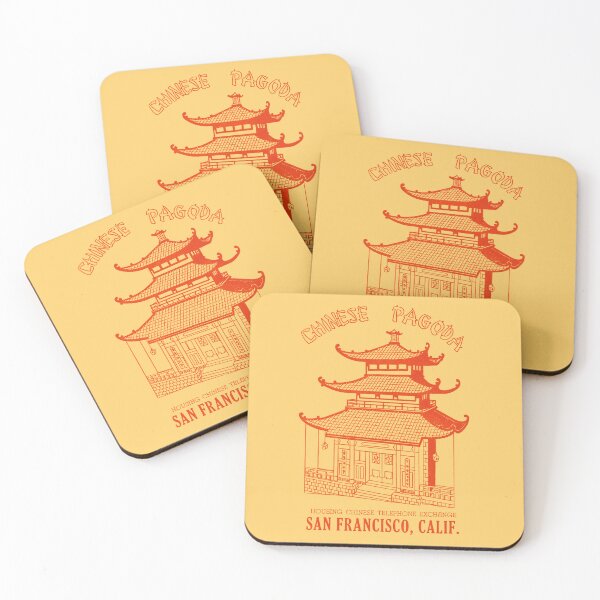 Item preview, 1940s Chinese Pagoda San Francisco designed and sold by historicimage.