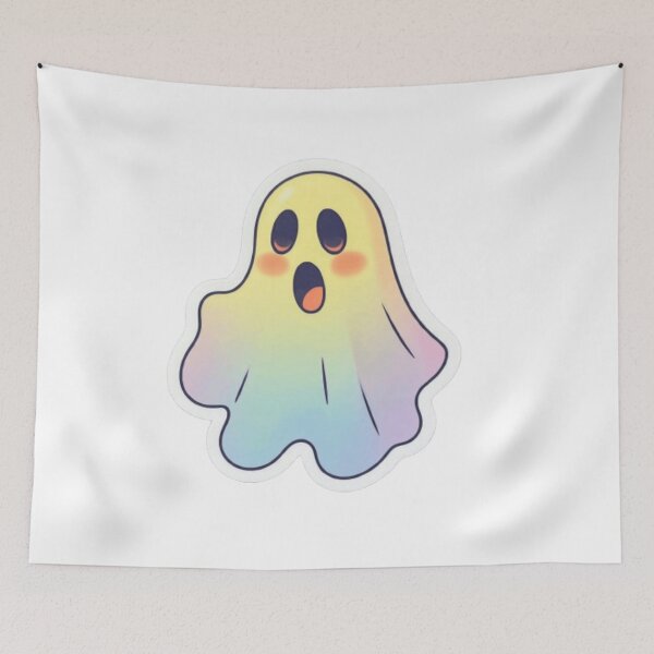 Item preview, Rainbow Ghost Sticker designed and sold by StickersRyous.