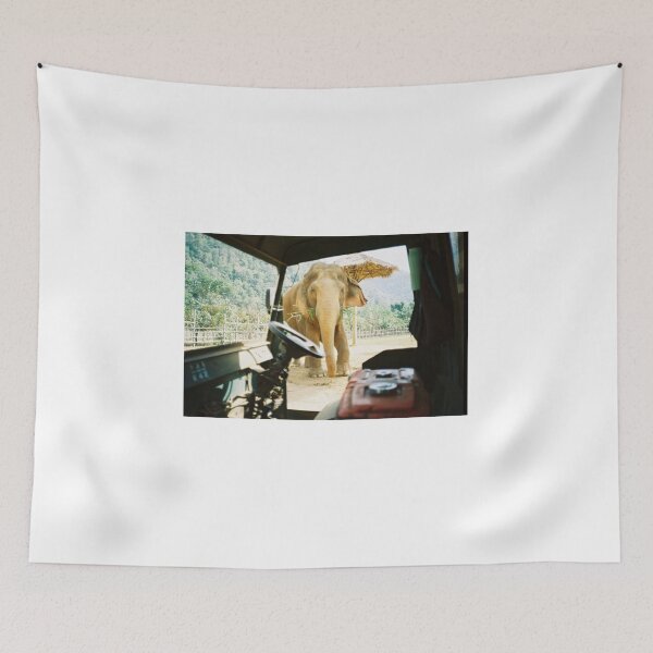 Item preview, Through the Lens of Adventure – Up-Close with a Majestic Elephant designed and sold by jayfriedel.