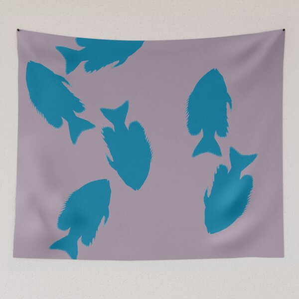 Artikelvorschau, Blaufisch entworfen und verkauft von Rectoryprint.