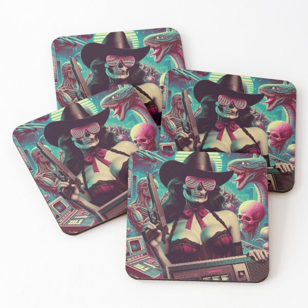 Item preview, 80s Horror Cowgirl designed and sold by PulpVintage.