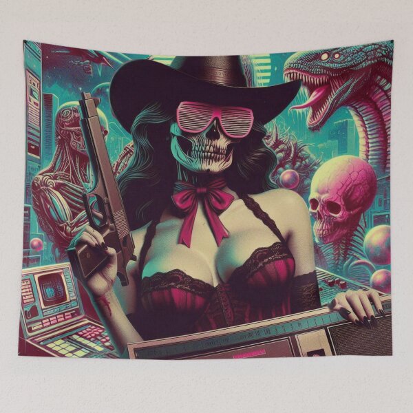 Item preview, 80s Horror Cowgirl designed and sold by PulpVintage.