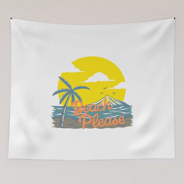 Item preview, Beach Please designed and sold by NicMacTees.