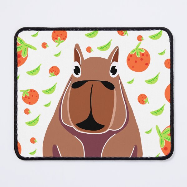 Item preview, Sunny Days with Capybara and Oranges designed and sold by diaricesalt.