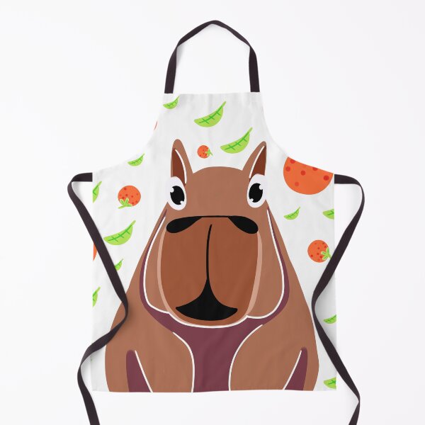Item preview, Sunny Days with Capybara and Oranges designed and sold by diaricesalt.