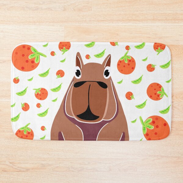 Item preview, Sunny Days with Capybara and Oranges designed and sold by diaricesalt.