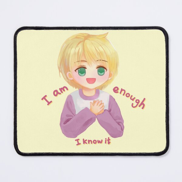 Item preview, I am enough yellow hair chibi with green eyes designed and sold by Bo-Yin.