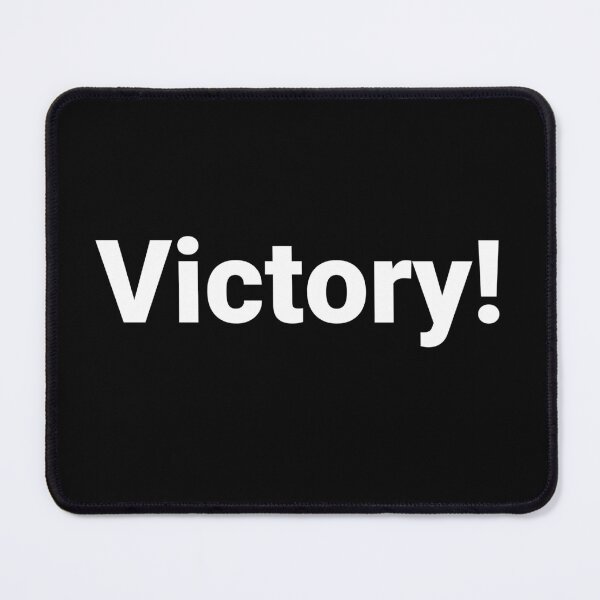 Item preview, Victory! designed and sold by Text-based T-Shirts and Gifts.