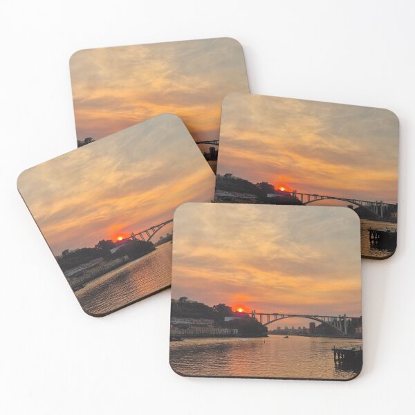 Item preview, Fire Hot Sunset in Porto designed and sold by Adrienne Bizzarri.