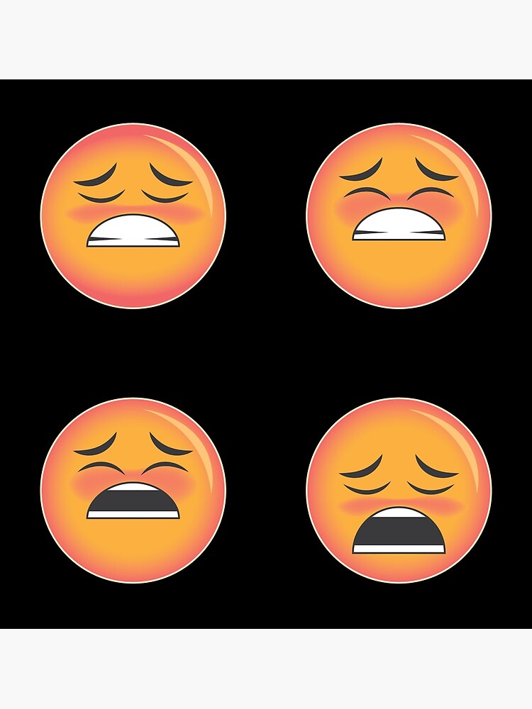 Funny Orgasmic Emoji Poster