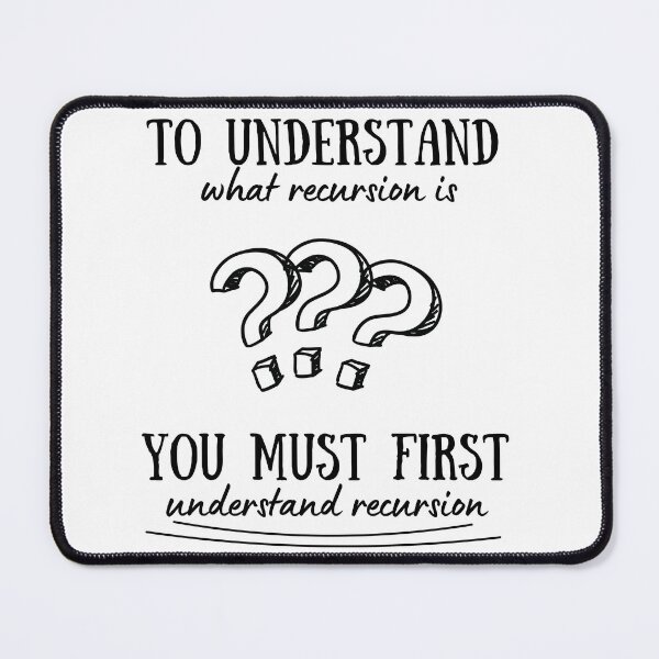 Item preview, What Recursion Is - Funny Programming designed and sold by Programming Jokes.