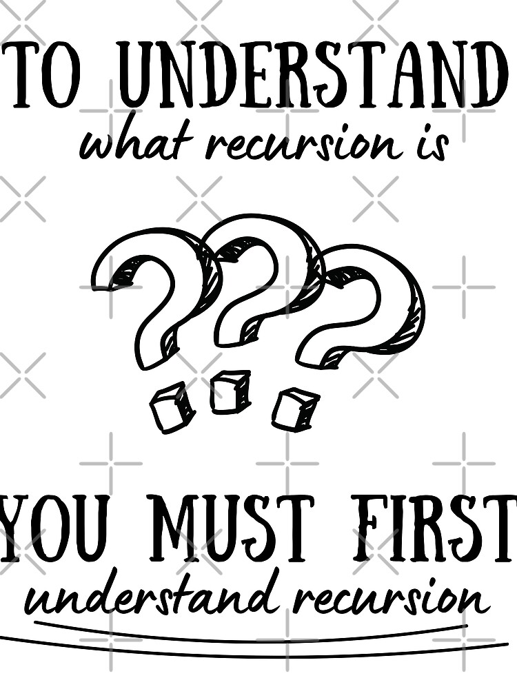 Thumbnail 3 of 3, Scarf, What Recursion Is - Funny Programming designed and sold by springforce.