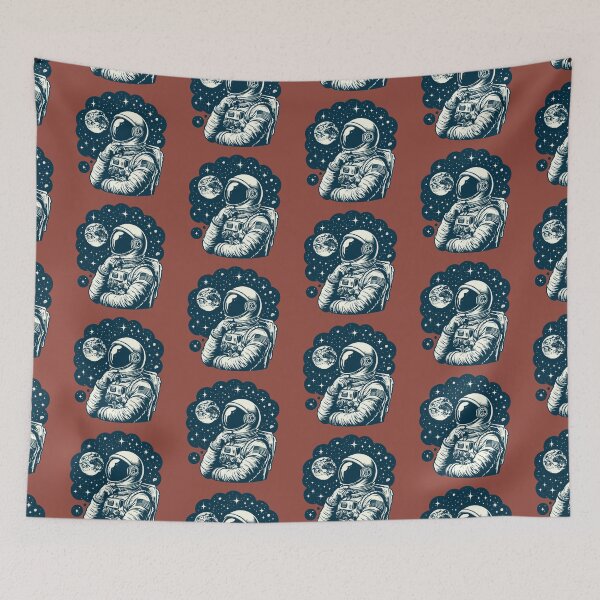 Item preview, Astronaut Thinking of Home designed and sold by Ghost on Toast.