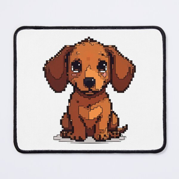 Item preview, Pixel Dachshund Delight designed and sold by NaturePixel.