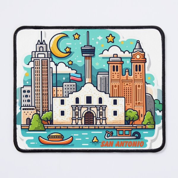 Item preview, THE ALAMO SAN ANTONIO TEXAS designed and sold by dearbedelia.