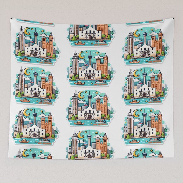 Item preview, THE ALAMO SAN ANTONIO TEXAS designed and sold by dearbedelia.