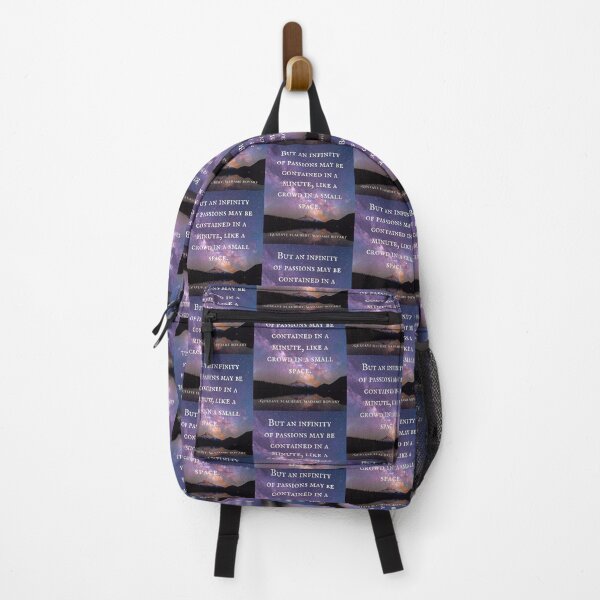 Item preview, Gustave Flaubert quote: But an infinity of passions may be contained in a minute, like a crowd in a small space. designed and sold by artbleed.