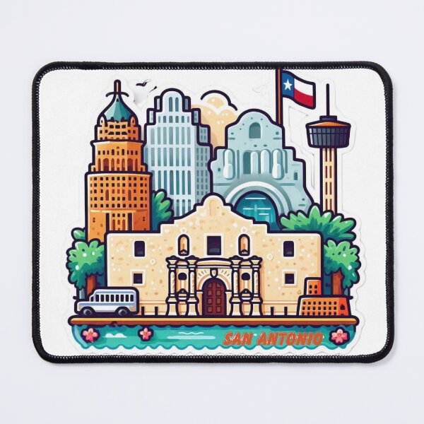 Item preview, THE ALAMO SAN ANTONIO TEXAS designed and sold by dearbedelia.