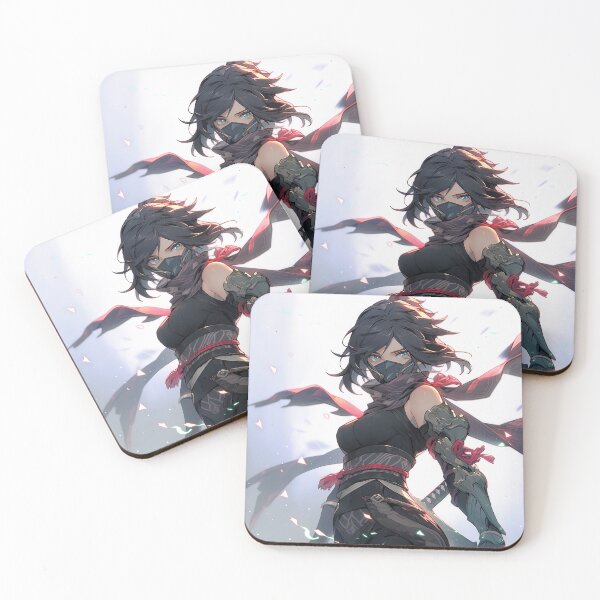 Item preview, Action Assassin Warrior Anime Girl designed and sold by bubblegoth.
