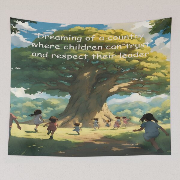 Item preview, Save Our Democracy_Dreaming of a country where children can trust and respect their leader designed and sold by JM Language Service.