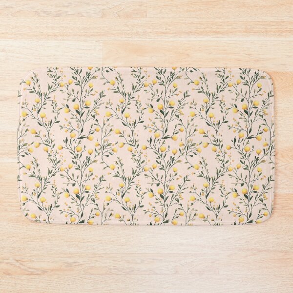 Item preview, Vintage Yellow Flower pattern designed and sold by Laceyjae Digital Art.