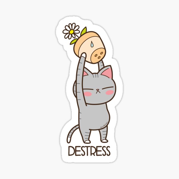 Item preview, Destress time designed and sold by doodletales.