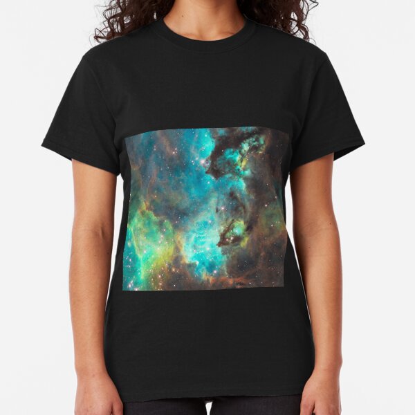 Green Galaxy Classic T-Shirt