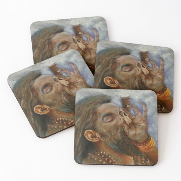 Item preview, Aghori baba with Chillam designed and sold by DaminiSargam.