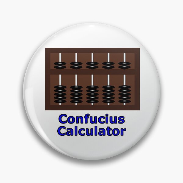 Item preview, Confucius Calculator designed and sold by ShowBoots.
