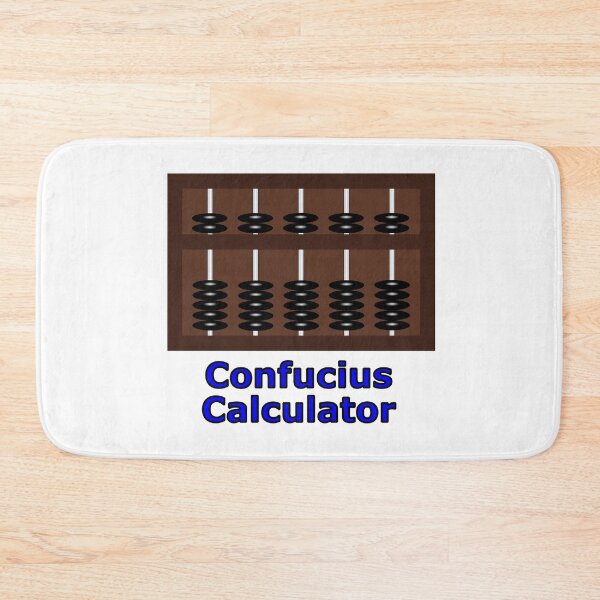 Item preview, Confucius Calculator designed and sold by ShowBoots.