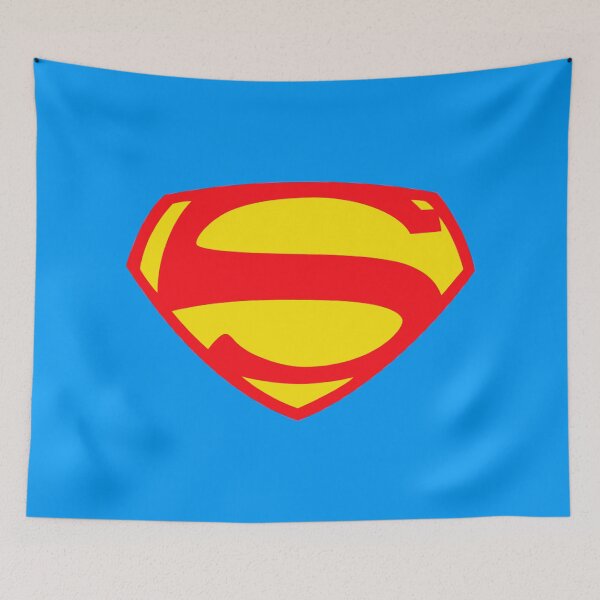 Item preview, George Reeves Large Vintage Classic Superhero Shield Logo designed and sold by Imaginary Ink.