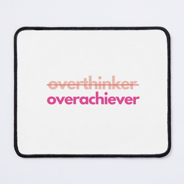 Item preview, Overthinker Overachiever Pink and Orange Design SolaAndSoli designed and sold by SolaAndSoli.