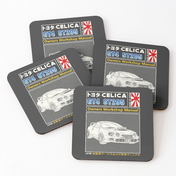 Item preview, Toyota Celica GT-4 ST205 Car Manual designed and sold by JDM Guyvit.