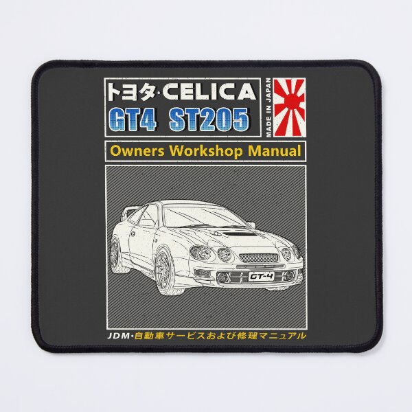 Item preview, Toyota Celica GT-4 ST205 Car Manual designed and sold by JDM Guyvit.