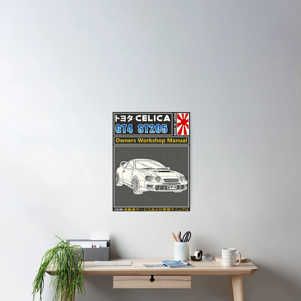 Toyota Celica GT-4 ST205 Car Manual