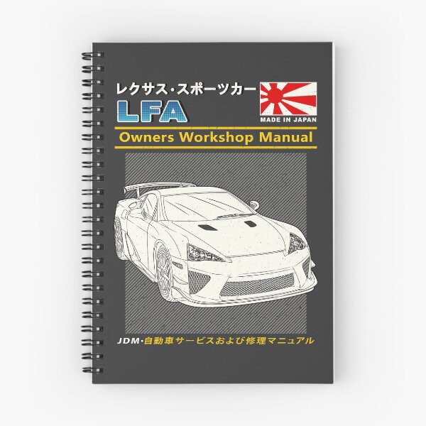 Item preview, Japanese Supercar LFA Car Owners Workshop Manual designed and sold by JDM Guyvit.
