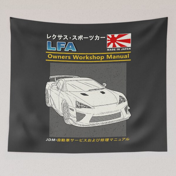 Item preview, Japanese Supercar LFA Car Owners Workshop Manual designed and sold by JDM Guyvit.