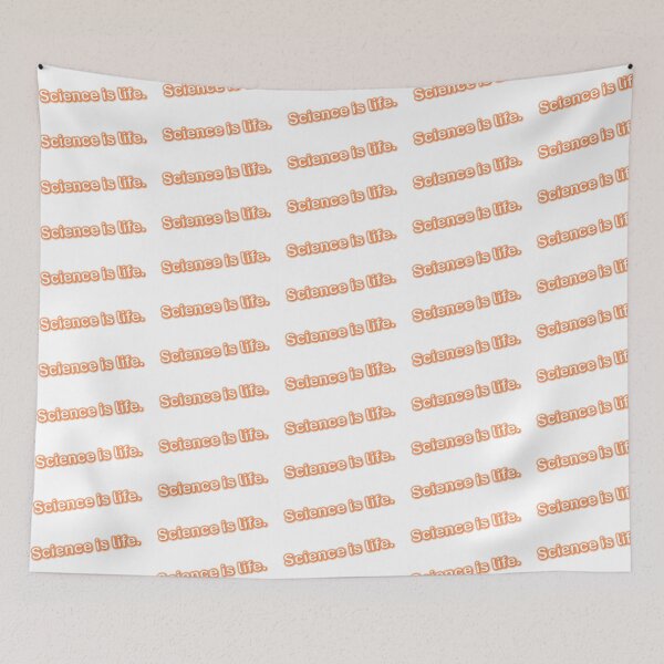 Item preview, Science is Life Big Orange designed and sold by Lydia Castille.
