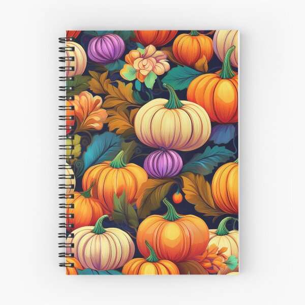 Item preview, AI Autumn’s Pumpkin Pattern designed and sold by shopfindingbeni.