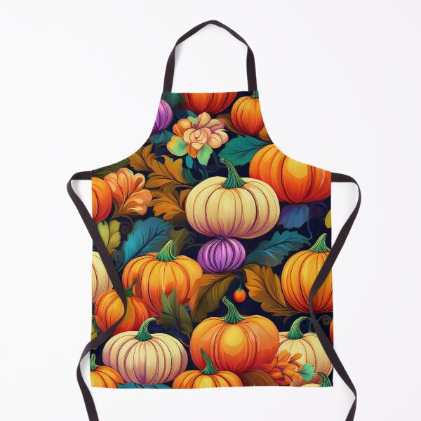 Item preview, AI Autumn’s Pumpkin Pattern designed and sold by shopfindingbeni.