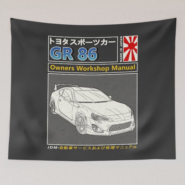 Item preview, Toyota GR86 Owners Workshop Manual designed and sold by JDM Guyvit.