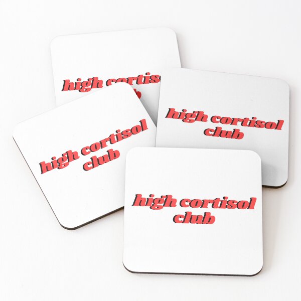 Item preview, "high cortisol club" designed and sold by olgaiscreating.