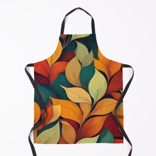 Item preview, AI Autumn’s Leaves Pattern designed and sold by shopfindingbeni.